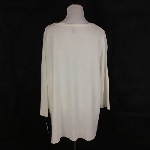 NWT! Karen Scott Macy's Plus LuxSoft RollNeck Sweater - Picture 3 of 4